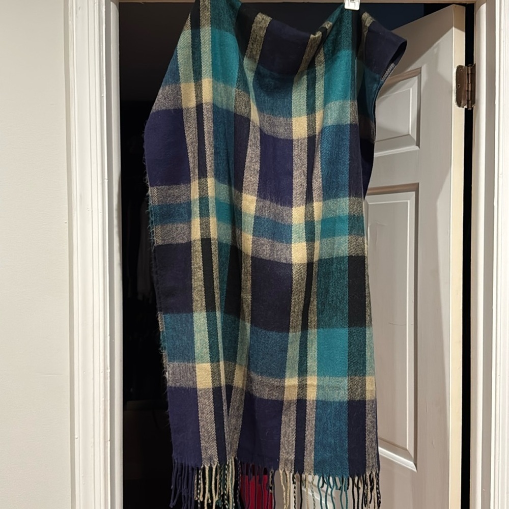 Plaid Blanket Scarf